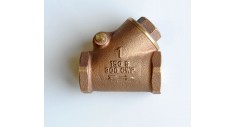 Bronze swing check valve screwed bsp fig 384